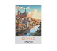Québec Canada，Puzzle en Papier 1000 Pieces Adultes Enfants Classique Jeu Cadeau（38x26cm）-FP17