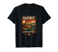 Québec - Château Je Me Souviens T-Shirt