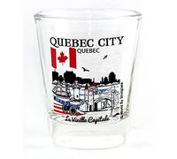 Quebec City Verre à shot de la collection Great Canadian Cities