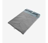 Quechua Sac DE Couchage pour Le Camping - 0° Coton Double ULTIM Comfort - 2 Personnes