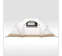 Quechua Tente Gonflable de Camping - Air Seconds 4.2 F&B - 4 Places - 2 Chambres, Blanc