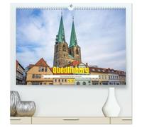 Quedlinburg - Die historische Altstadt (hochwertiger Premium Wandkalender 2027 DIN A2 quer), Kunstdruck in Hochglanz: Ein Spaziergang durch die Welterbestadt Quedlinburg.