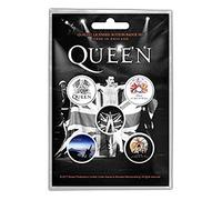 Queen 5 x 25mm Button badge pack
