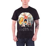 Queen A Day At The Races nouveau Official hommes Noir T Shirt