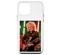 Queen & Adam Lambert Brian May Guitarist par Dick Barnatt Coque pour iPhone 12 Mini
