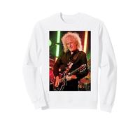 Queen & Adam Lambert Brian May Guitarist par Dick Barnatt Sweatshirt
