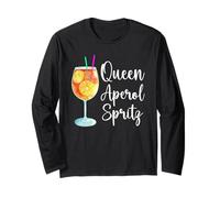 Queen Aperoli Spritz Boisson d'été pour Cocktail Manche Longue