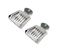 Queen Bee Catcher Lot de 2 pièges à clip en métal pour un élevage et un transport efficaces - Outil apiaire résistant à la rouille avec ventilation sécurisée 7 x 5 cm