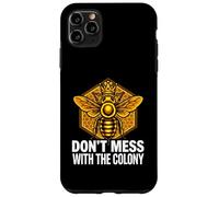 Queen Bee Don't Mess with The Colony Beekeeper Coque pour iPhone 11 Pro Max