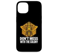 Queen Bee Don't Mess with The Colony Beekeeper Coque pour iPhone 13