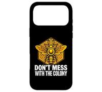 Queen Bee Don't Mess with The Colony Beekeeper Coque pour iPhone 17 Pro Max