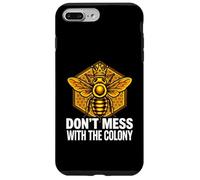 Queen Bee Don't Mess with The Colony Beekeeper Coque pour iPhone 7 Plus/8 Plus