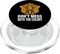 Queen Bee Don't Mess with The Colony Beekeeper PopSockets PopGrip pour MagSafe