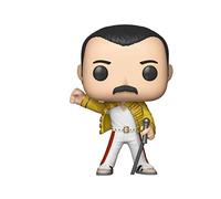 Funko - Figurine POP! Rocks - Queen : Freddy Mercury Wembley 1986