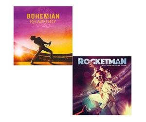 Queen - Bohemian Rhapsody - Rocketman - Greatest Hits 2 CD Soundtrack Bundling