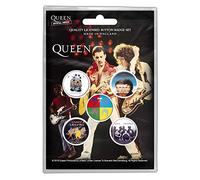 Queen Bouton broche Later Albums Lot de 5 Multicolore