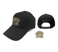 Rock Off Queen Casquette de Baseball Unisexe Écusson Classique doré.