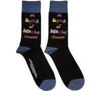 Queen - Chaussettes "A Kind Of Magic" pour homme/femme unisexe RO12256 (40,5 EU - 45,5 EU) (Noir)