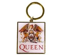 Rock Off officially licensed products Queen Classic Crest Band Logo Porte-Clés Keychain