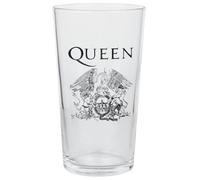 Queen Crest Unisexe Verre à bière transparent Verre 0,5 L