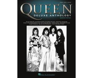 Queen Deluxe Anthology Edition Actualisée | Recueil de Chansons et de Partitions Piano Voix Guitare | 35 Classiques Rock Freddie Mercury | Bohemian Rhapsody We Will Rock You Somebody to Love