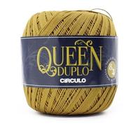 Queen Duplo 7799 Pelote de fil 100 % coton égyptien mercerisé 100 g 338 m