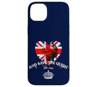 Queen Elizabeth II Save The Queen Memoriam 1926-2022 Love Coque pour iPhone 14 Plus