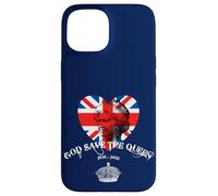 Queen Elizabeth II Save The Queen Memoriam 1926-2022 Love Coque pour iPhone 15