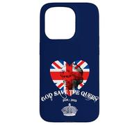 Queen Elizabeth II Save The Queen Memoriam 1926-2022 Love Coque pour iPhone 15 Pro
