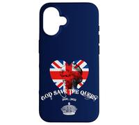Queen Elizabeth II Save The Queen Memoriam 1926-2022 Love Coque pour iPhone 16