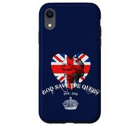 Queen Elizabeth II Save The Queen Memoriam 1926-2022 Love Coque pour iPhone XR