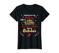 Queen est née le 17 octobre, à l'approche de mon anniversaire. T-Shirt