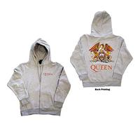 Queen - Felpa # Xl Unisex Grey # Classic Crest