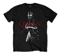 Queen 'Freddie Crown' (Black) T-Shirt (XX-Large)