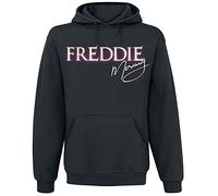 Queen Freddie Mercury - Freddie Crown Homme Sweat-Shirt à Capuche Noir L