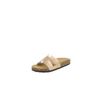 QUEEN HELENA Chaussons bas à bande décontractée femme R246, Champagne, 39 EU