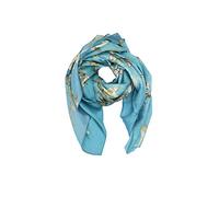 QUEEN HELENA Écharpe Légère à Motif pour Femme SC09 bleu ciel, Taille unique