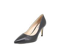 QUEEN HELENA Escarpins à Talon Moyen pour Femme S1999 Noir en polyuréthane., 38 EU