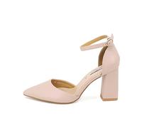 QUEEN HELENA Escarpins Femme Zm9002 Nude, 38 EU