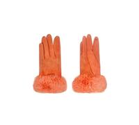 QUEEN HELENA Gants d'hiver chauds en velours doux élégants tactiles pour femme G03, Taille unique