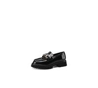 QUEEN HELENA Mocassins à Boucle Décontracté Élégant Francesine Platform Femme WS13604, Noir , 37 EU