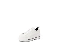 QUEEN HELENA Sneakers Casual Baskets Platform Léger Femme X29-15, X33 10 Blanc, 37 EU