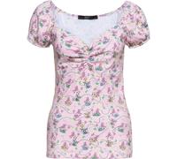 Queen Kérosène Femme Poodle T-shirt Rose L