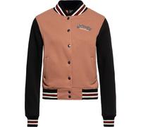 Queen Kérosène Femme Sweat Veste Collège " Built It Up" QKI34002 S