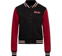 Queen Kérosène Femme Sweat Veste Collège " Built It Up" QKI34002 XS