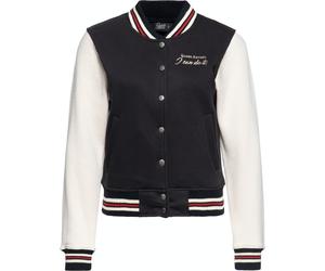 Queen Kérosène Femmes I Can Do It Veste de sweat College Noir S