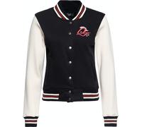 Queen Kérosène Femmes Rebel at Heart Sweat Jacket Noir L