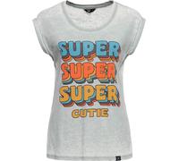 Queen Kérosène T-shirt pour femme "Super Super" QKI41013 XL