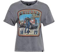 Queen Kerosin Arizona Queen T-Shirt Femme, gris, taille 4XL pour femmes