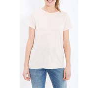 Queen Kerosin Basic T-shirt en viscose mélangée QK120056 Taupe M